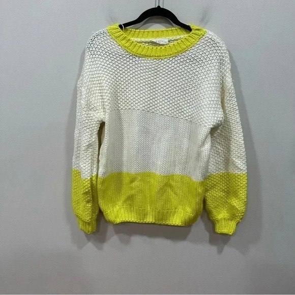 Elodie color block crew neck sweater Small - Picture 3 of 7